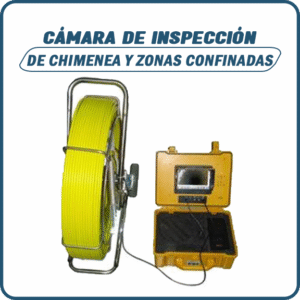 Cámara de inspección de chimenea y zonas confinadas